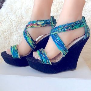 Colorful sandals